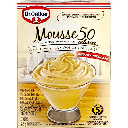 50 Calorie Mousse Mix - French Vanilla